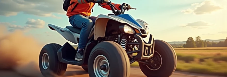 Accident de mini-quad