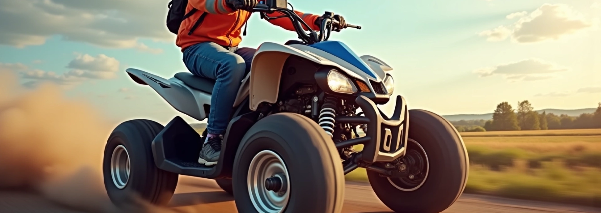 Accident de mini-quad
